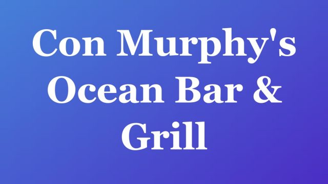 Con Murphy's Ocean Bar & Grill — Fort Lauderdale