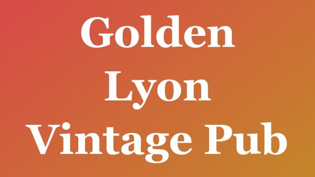 Golden Lyon Vintage Pub — Fort Lauderdale