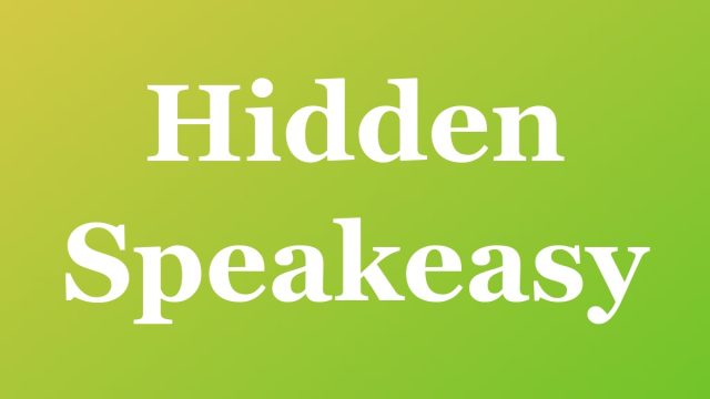 Hidden Speakeasy — Fort Lauderdale