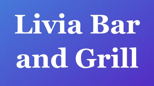 Livia Bar and Grill — Fort Lauderdale