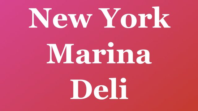 New York Marina Deli — Fort Lauderdale