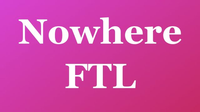 Nowhere FTL — Fort Lauderdale