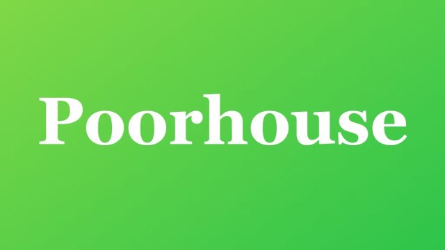 Poorhouse — Fort Lauderdale