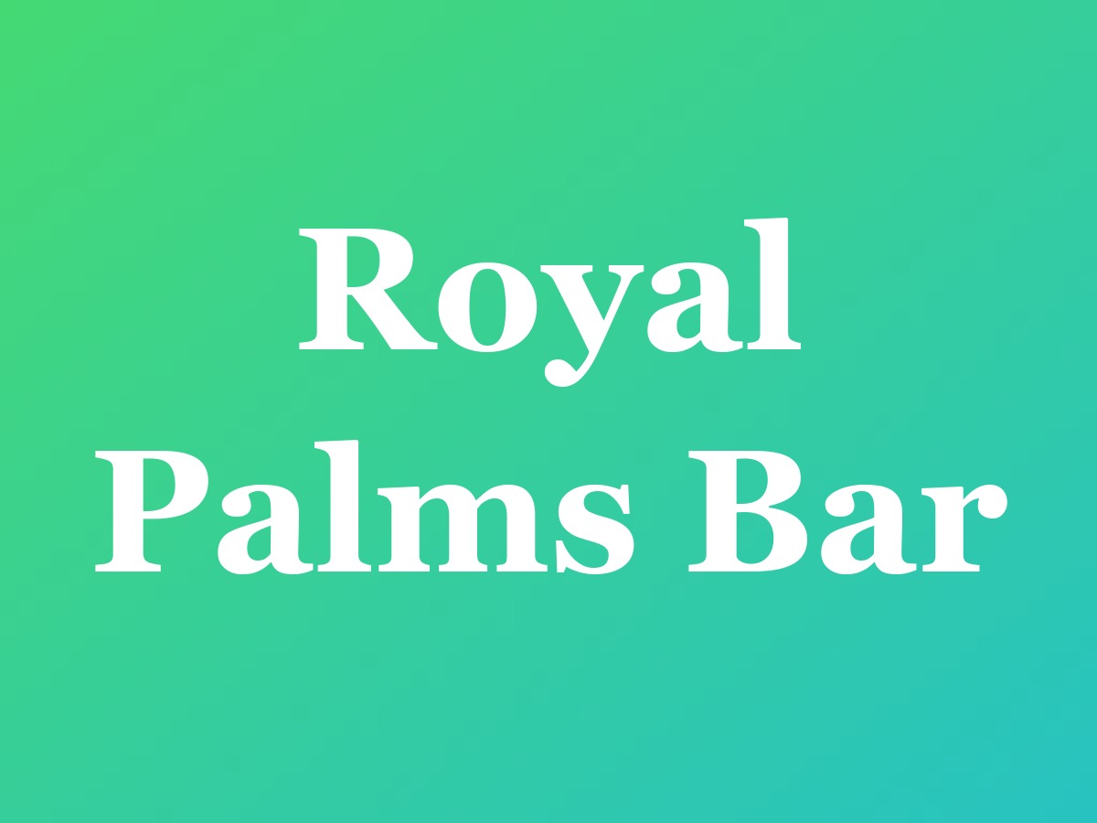 Royal Palms Bar