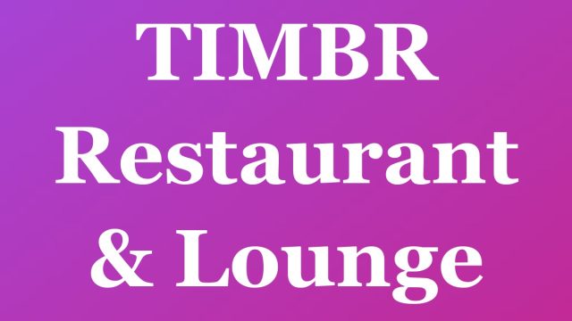 TIMBR Restaurant & Lounge — Fort Lauderdale
