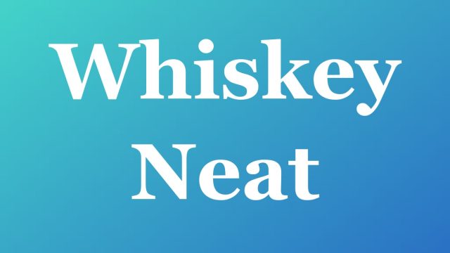 Whiskey Neat — Fort Lauderdale